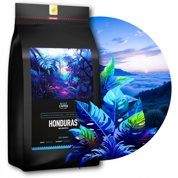 West Caffee Honduras Esencia Alta Montana 1 kg | 100 % Arabica Specialty